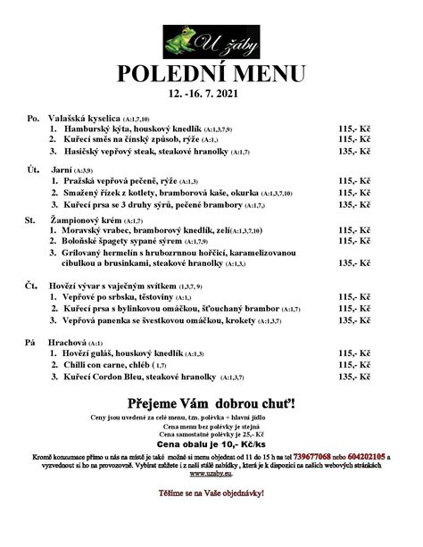 restaurace svárov|Polední menu – Restaurace Svárov